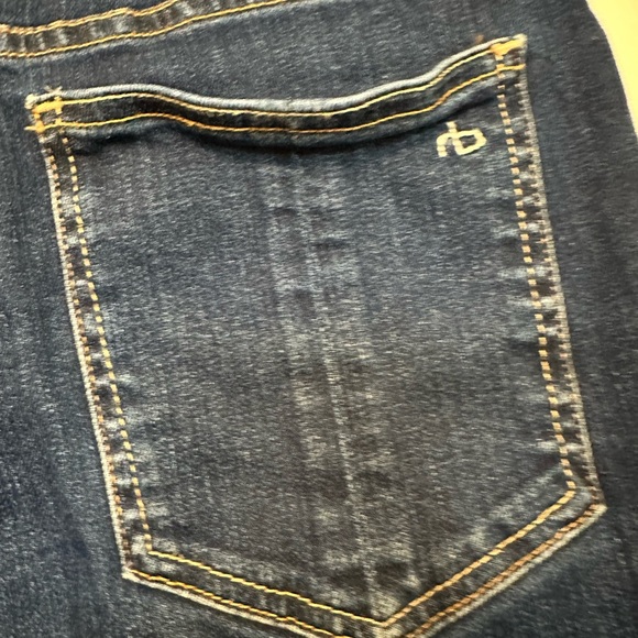 Rag & Bone Blue Nina High Rise Skinny Jeans - Picture 6 of 11